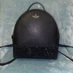 Black Kate spade backpack